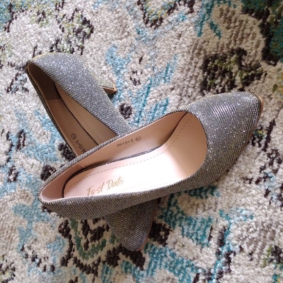 NWT First Date Sparkly Heels - Picture 2 of 6